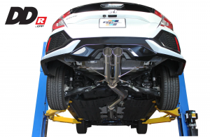 Honda Civic Performance Exhaust - GReddy - DD-R Non-Resonated - 2017